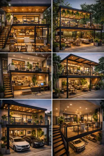 Mezannine Cafe Modern di Cipete Utara